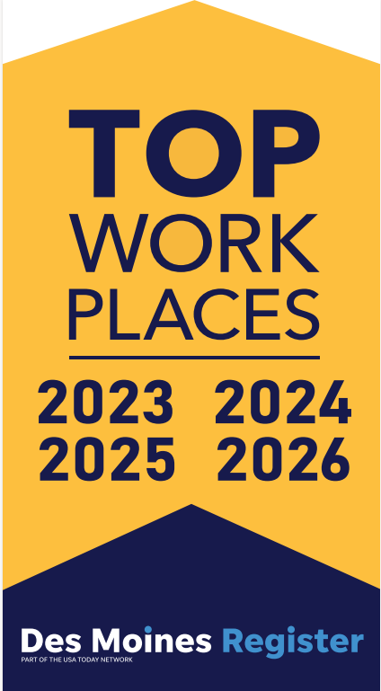 Top Work Places 2023, 2024, 2025, 2026