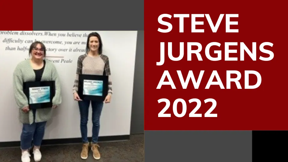 2022 Steve Jurgens Award