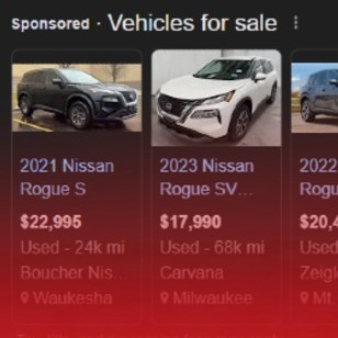 Vehicle Listing Ads